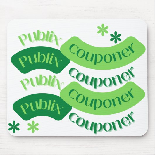 Publix couponer mousepad muismat (Voorkant)