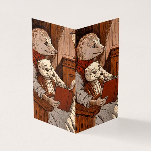 Puces lisant un livre (Outside)