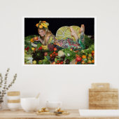 Puces poster imprimées (Cuisine)