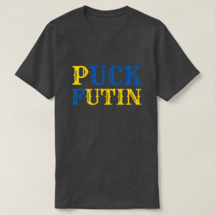Puck Futin Letter Reverse Ukraine T-Shirt