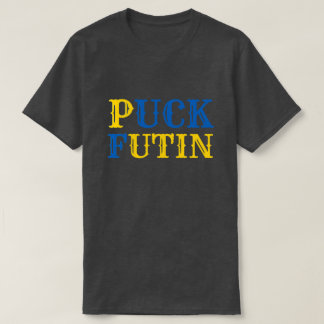 Puck Futin Letter Reverse Ukraine T-Shirt