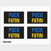 Puck Futin Rechthoekige Sticker (Vel)