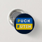 Puck Futin Ronde Button 3,2 Cm (Voorkant /achterkant)