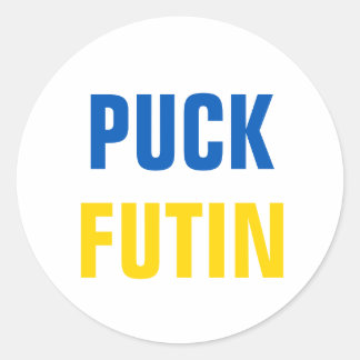 Puck Futin Ronde Sticker