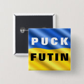 Puck Futin steunt Oekraïense Button (Voorkant /achterkant)
