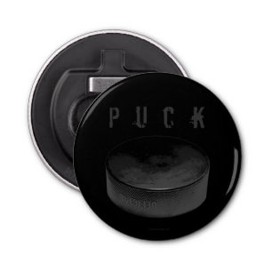 PUCK (Hockey) Button Flesopener