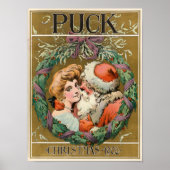 Puck Kerstmis 1905 Poster (Voorkant)