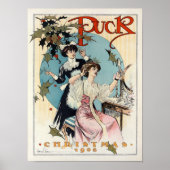 Puck Kerstmis 1908 Poster (Voorkant)