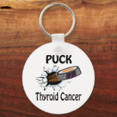 Puck the Causes Thyroid Cancer Sleutelhanger (Voorkant)