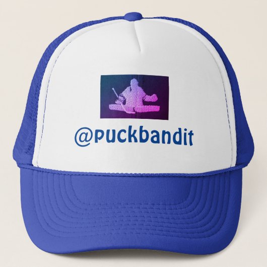 Puckbandit Trucker Hat (vlinder) Pet (Voorkant)
