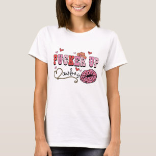 Pucker Up Cowboys Weens T-shirt
