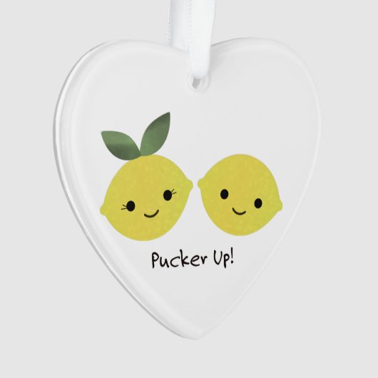 Pucker up Cute Kawaii Lemons (devant)