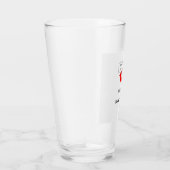 "Pucker Up Dinner First" heet glas (Rechts)