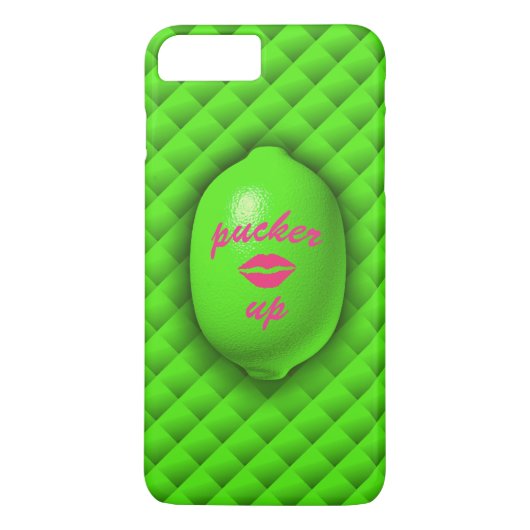Pucker Up Lime iPhone 7 Case-Mate iPhone Case (Achterkant)