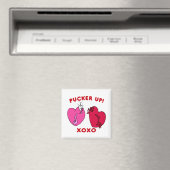 Pucker Valentine Hearts Magnet (In Situ (Lave-vaisselle))