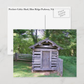 Puckett Cabin Shed Briefkaart (Voorkant / Achterkant)