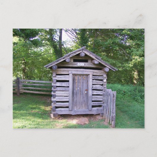 Puckett Cabin Shed Briefkaart (Voorkant)