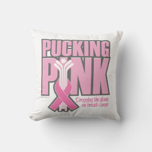 Pucking Pink (ijshockey) Kussen