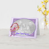 Pud Faery Kaart (Gele Bloem)