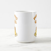 Pudding Mit Gabel Funny Design Koffiemok (Center)