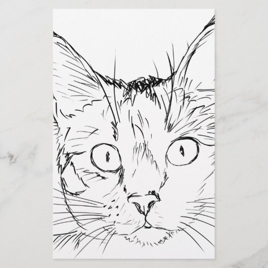 Puddy Cat Briefpapier (Voorkant)