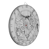 Puddy Cat Dartbord (Voorkant Links)