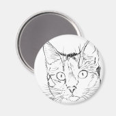 Puddy Cat Magneet (Voorkant / Achterkant)