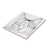 Puddy Cat Tegeltje (Zijkant)