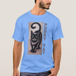 Puddy Tat – Kattentattoo T-shirt
