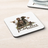 Pudelpointers, jachtfazant bier onderzetter (Linkerzijde)