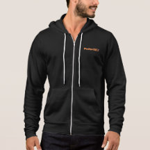 Pudge007 Full-Zip Hoodie (alleen voorzijde)