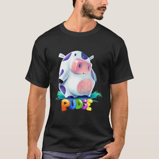 Pudge Koe T-shirt (Voorkant)