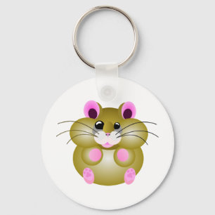 Pudgy Hamster Sleutelhanger