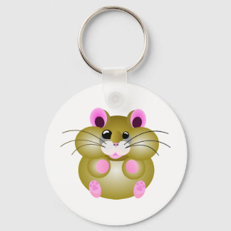 Pudgy Hamster Sleutelhanger