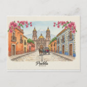 Puebla, Briefkaart (Voorkant)