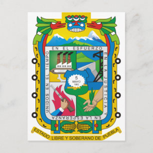 Puebla, Mexico Briefkaart
