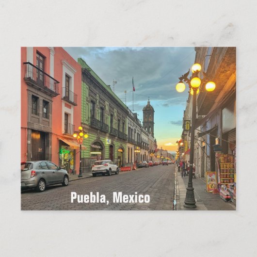 Puebla, Mexique Carte postale (Devant)