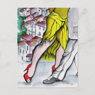 Pueblo Blanco Tango Briefkaart