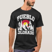 Pueblo, Colorado T-shirt (Voorkant)