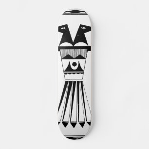 Pueblo Deux Tête Skateboard Oiseaux