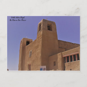 Pueblo Indian Village Chapel Briefkaart