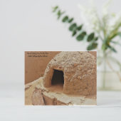 Pueblo Indians die Oven koken/pakken Briefkaart (Staand voorkant)