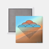 Pueblo Rain Magneet (Voorkant / Achterkant)