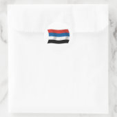 Pueblos Indigènes de Colombie Autocollant de Drape (Sac)