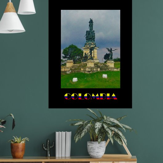 Puente de Boyacá Colombia Poster (Woonkamer 1)