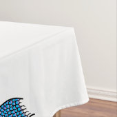 Pueple et Blue Mermaid Tail nappe (In Situ)
