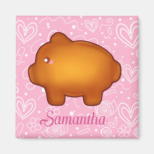 Puerquito de Piloncillo Pan Dulce Magneet