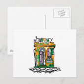 Puerta gaucha + Koelafvallen Briefkaart (Voorkant / Achterkant)