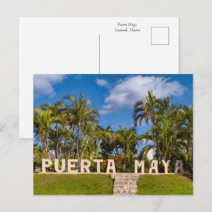 Puerta Maya Paradijs Briefkaart