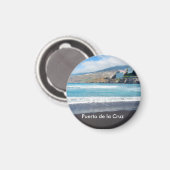 Puerto de la Cruz magnet Magneet (Voorkant / Achterkant)